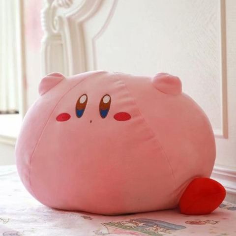 Kirby Large Plush Pillow 17 Wide 12 High